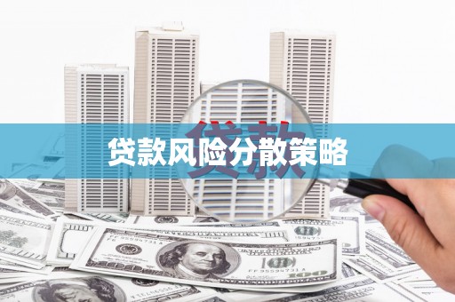 长治贷款风险分散策略