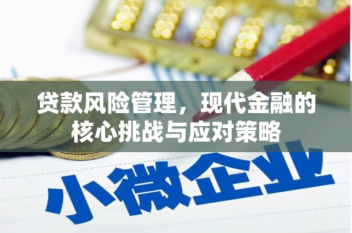 长治贷款风险管理，现代金融的核心挑战与应对策略